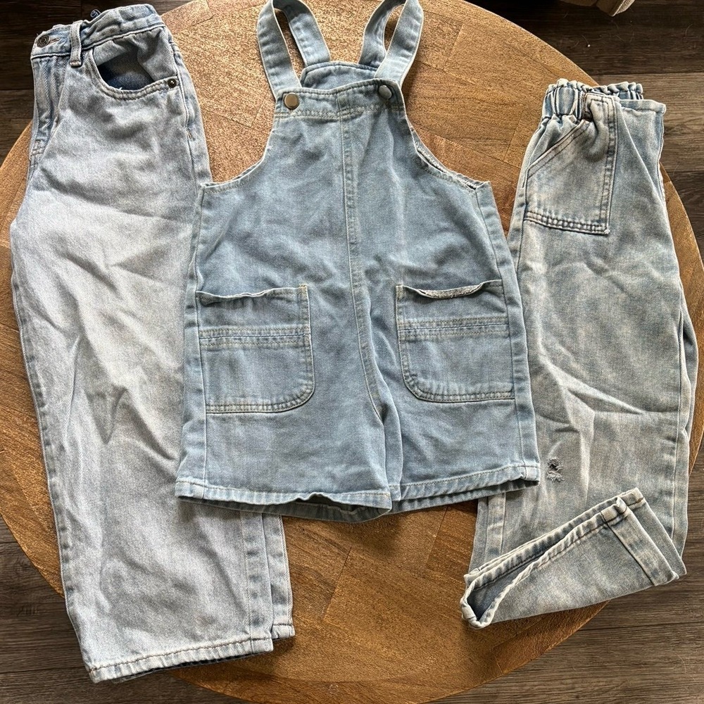 Girls‎ Small Denim Bundle Size Small (6), three items included.